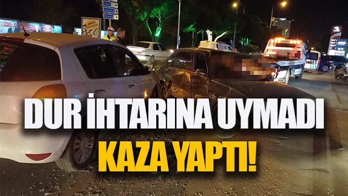 Manisa'da Dur İhtarına Uymadı! Yeşil Işıkta Geçen Otomobile Vurdu