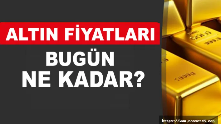 Altın Fiyatları Düşüşte!