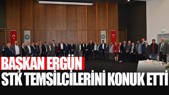 Başkan Ergün STK Temsilcilerini Ağırladı!