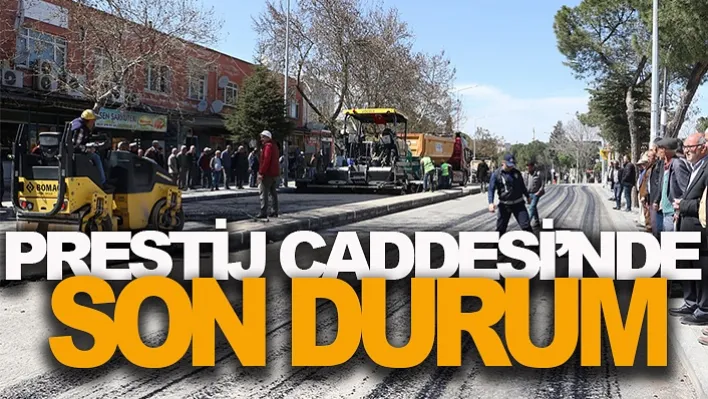 Gördes'in Prestij Caddesi'nde Son Durum