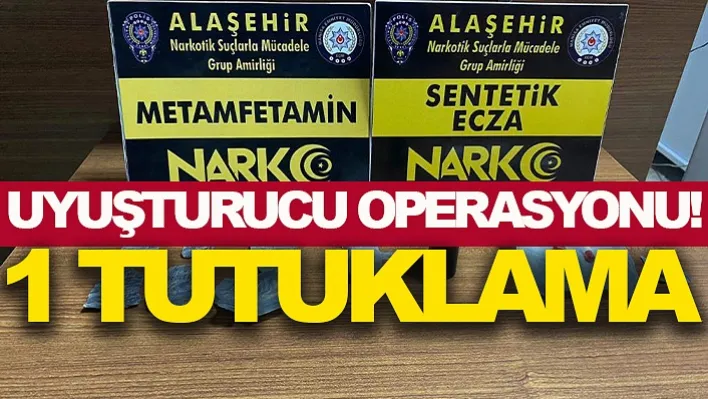 İlçede Uyuşturucu Operasyonu! 1 Tutuklama