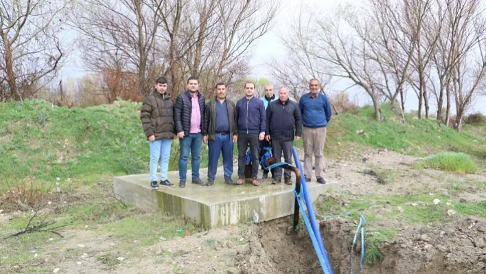 Kınık Mahallesinin İçme Suyu Terfi Hattı Yenilendi