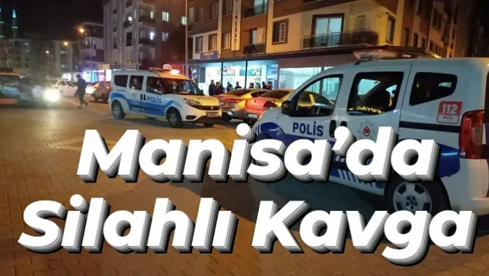 Manisa'da Silahlı Kavgada Bir Kahvehaneye Mermi İsabet Etti