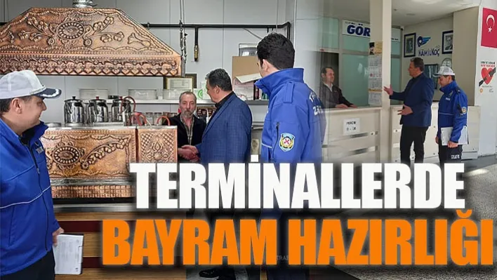 Manisa'da Terminallerde Bayram Hazırlığı