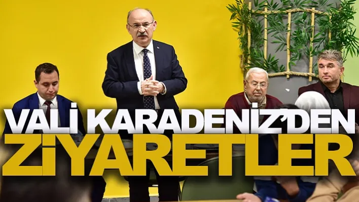 Vali Karadeniz Sarıgöl Ve Kula İlçelerini Ziyaret Etti