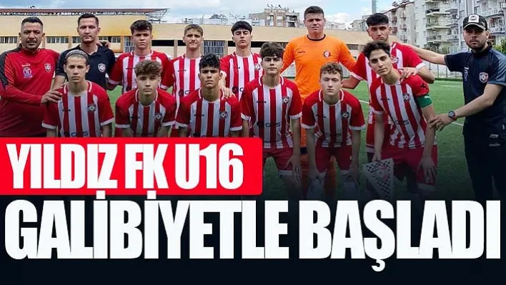 Yıldız Fk U16 Galibiyetle Başladı