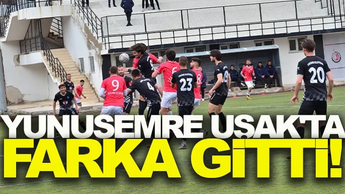 Yunusemre Uşak'ta Farka Gitti!