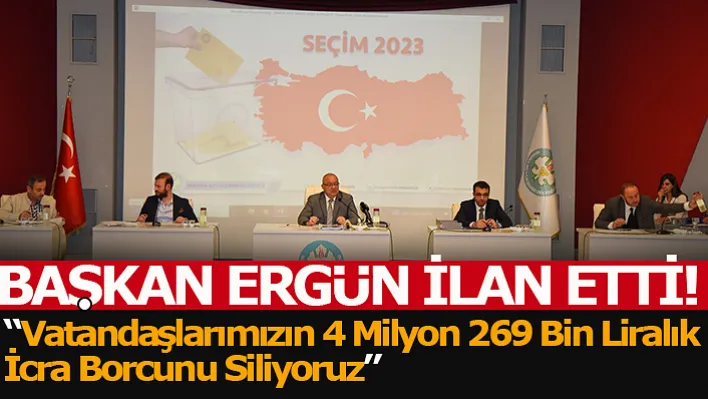 Başkan Ergün İlan Etti!