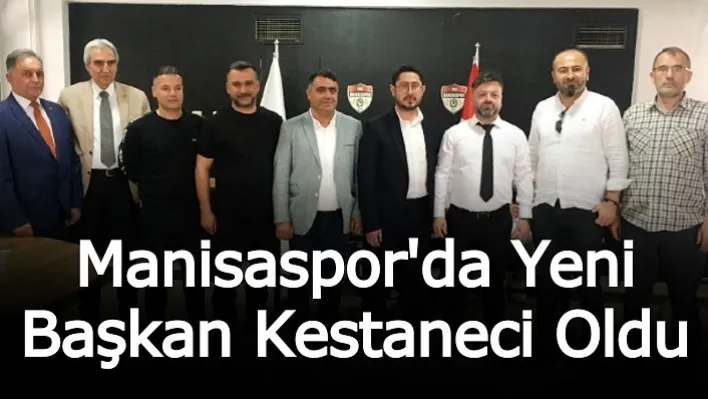 Binlerle Kongre Yapan Manisaspor'da Yeni başkan 50 Üye İle Kestaneci Oldu