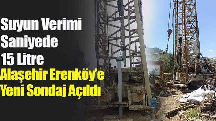 İlçeye Yeni Sondaj Açıldı