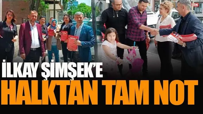 İlkay Şimşek'e Halktan Tam Not!