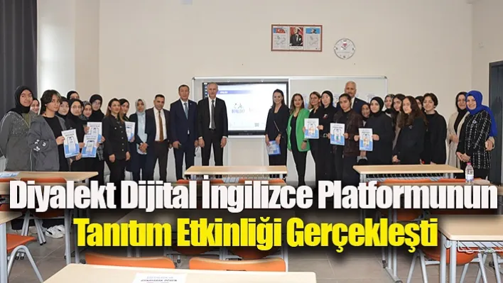 Manisa'da Diyalekt Dijital İngilizce Platformunun Tanıtım Etkinliği Gerçekleşti