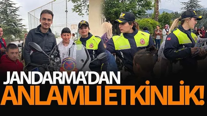 Manisa İl Jandarma Komutanlığı'ndan Anlamlı Etkinlik