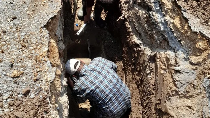 Akhisar Yeşildere Sokak'ta Su Sorunu Çözüldü