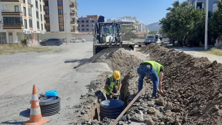 Atatürk Mahallesinde Ek Yağmursuyu Hattı Çalışmaları Tamamlandı