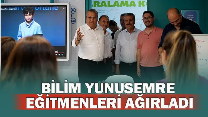 Bilim Yunusemre Eğitmenleri Ağırladı!