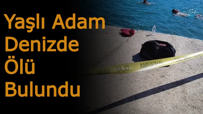 Foça'da Yaşlı Adam Denizde Ölü Bulundu