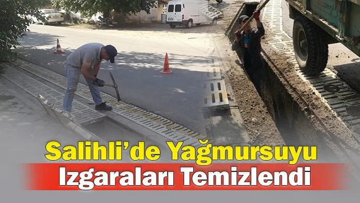 İlçede Yağmursuyu Izgaraları Temizlendi