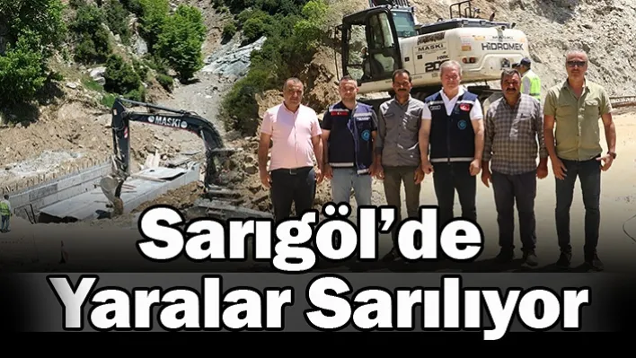 Sarıgöl'de Yaralar Sarılıyor