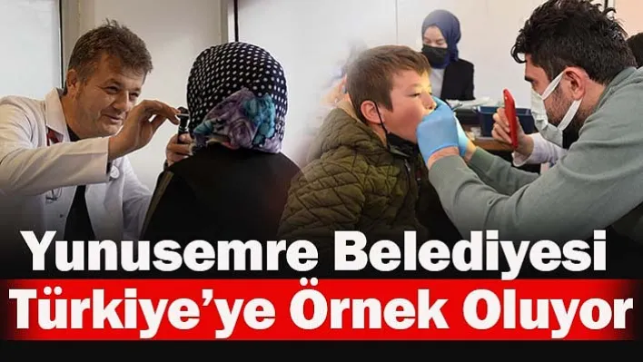 Yunusemre Belediyesi Türkiye'ye Örnek Oluyor