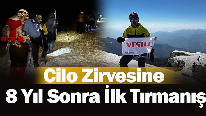 Cilo Zirvesine 8 Yıl Sonra İlk Tırmanış