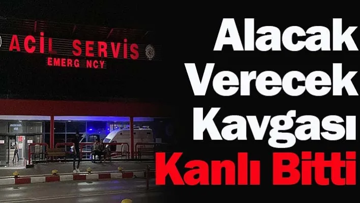 İzmir'de Alacak Verecek Kavgası Kanlı Bitti