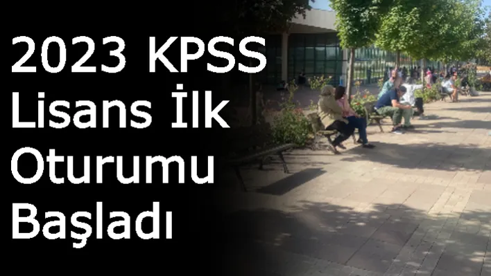 KPSS'de ilk oturum başladı