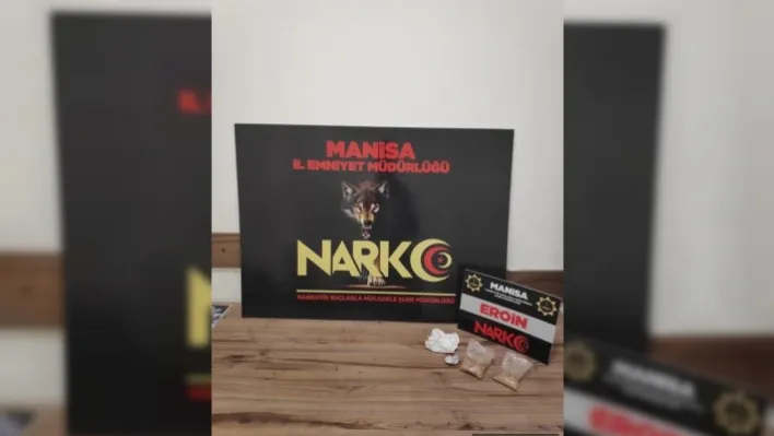 Manisa'da durdurulan araçtan eroin ele geçirildi