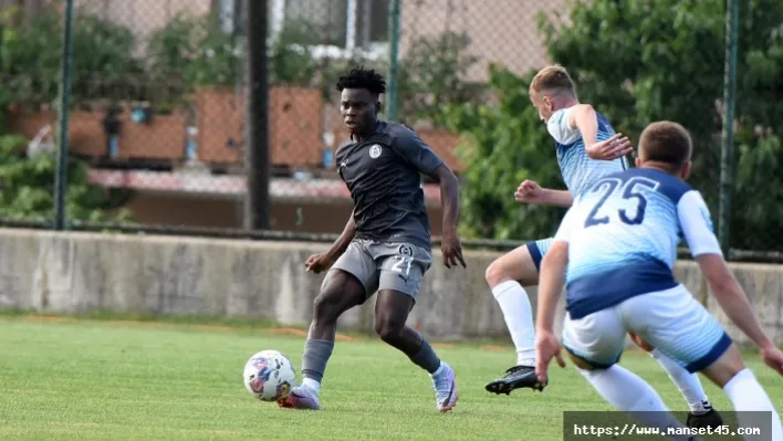 Manisa FK hazırlık maçında Gostivar ile berabere kaldı