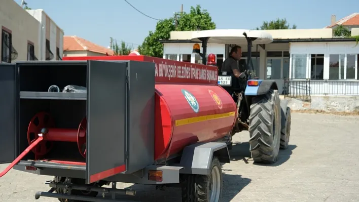 Manisa'da Çiftçilerin Korkulu Rüyası Anız Yangınları İlk Müdahale Araçlarıyla Önleniyor