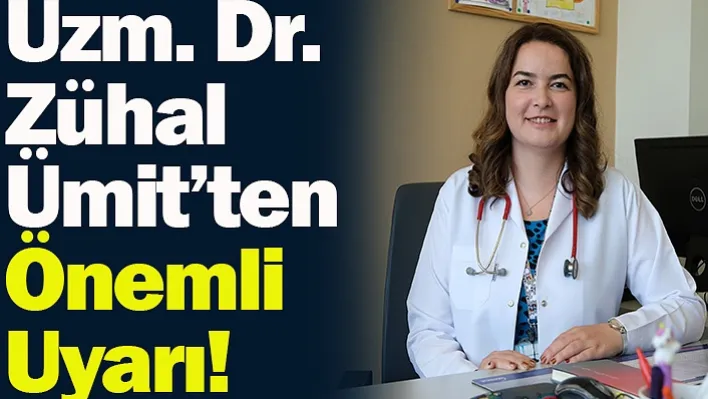 Uzm. Dr. Zühal Ümit'ten Önemli Uyarı: "Okullar Açılmadan Tamamlanmalı"