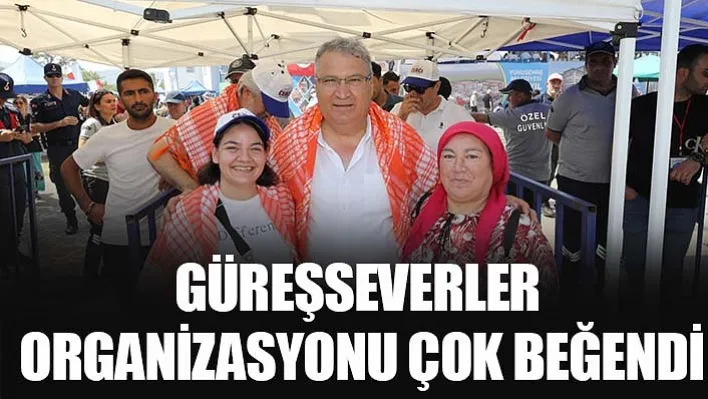 Güreşseverler Organizasyonu Çok Beğendi