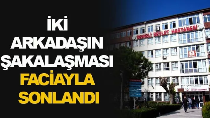 İki Arkadaşın Şakalaşması Faciayla Sonlandı