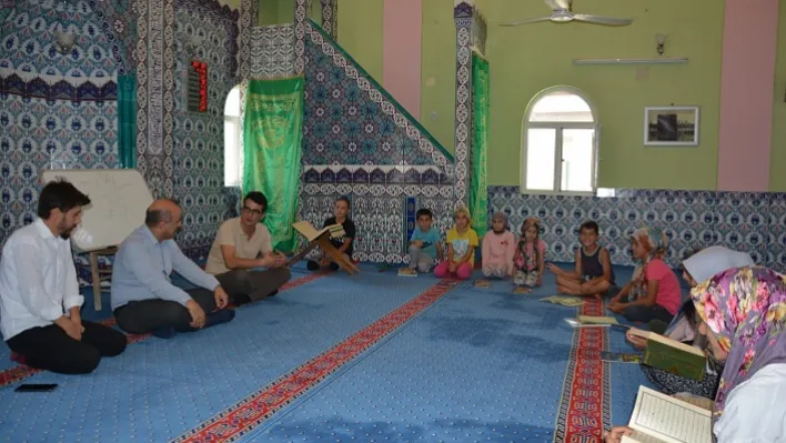 Kaymakam Okumuş Yaz Kur'an Kursu Öğrencileriyle Bir Araya Geldi!