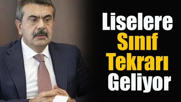 Liselere Sınıf Tekrarı Geliyor