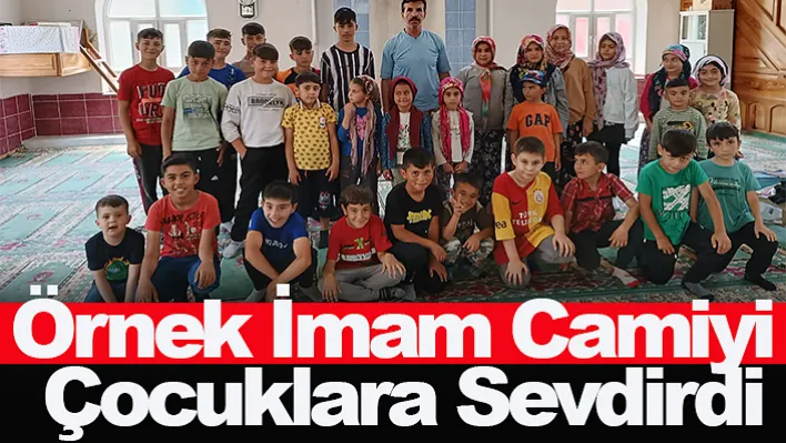 Manisa'da Örnek İmam Camiyi Çocuklara Sevdirdi