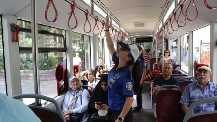 Manisa'da Toplu Taşımada Klima Denetimleri Sürüyor