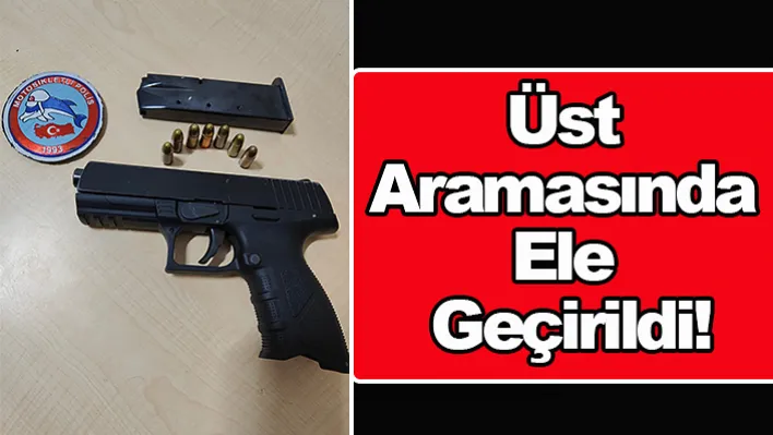 Manisa'da ruhsatsız tabanca ve uyuşturucu ele geçirildi