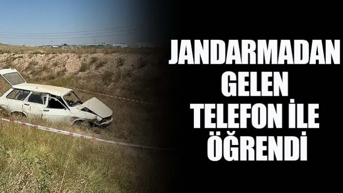 Yolda Çarptığı Kişinin Öldüğünü Jandarmadan Gelen Telefon İle Öğrendi