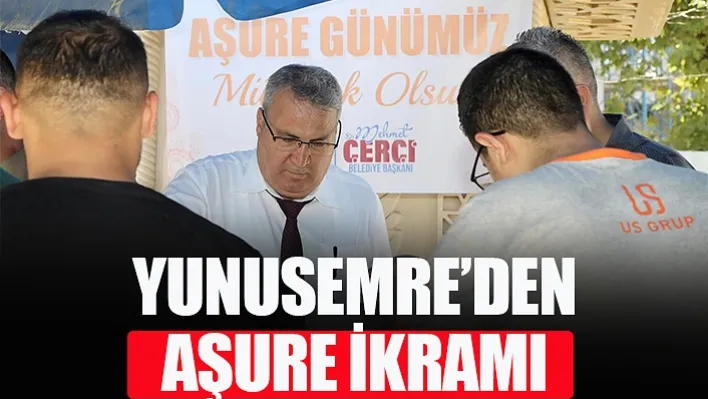 Yunusemre'den Aşure İkramı