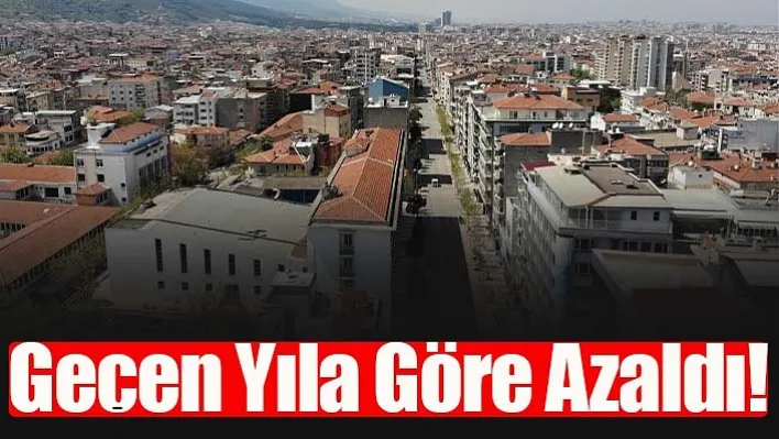 Manisa'da Konut Satışları Geçen Yıla Göre Azaldı!