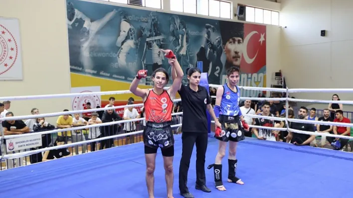 Manisa'da Muaythai Zafer Kupası turnuvası sona erdi