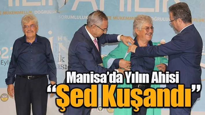 Manisa'da Yılın Ahisi Şakir Sabancıoğlu Oldu