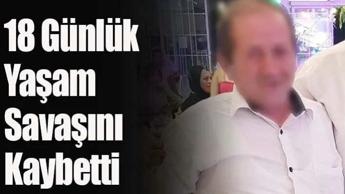 Otomobilin çarptığı bisikletin sürücüsü 18 günlük yaşam savaşını kaybetti