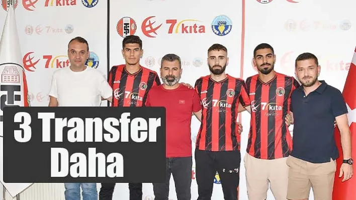 Turgutluspor'da 3 transfer daha