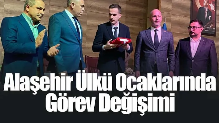 Alaşehir Ülkü Ocakları'nda Savaş Pala göreve getirildi