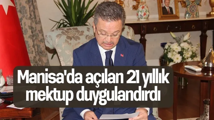 Dönemin Valisi Rasih Özbek tarafından 2002 yılında 100. yıl valisine yazılan mektup açıldı