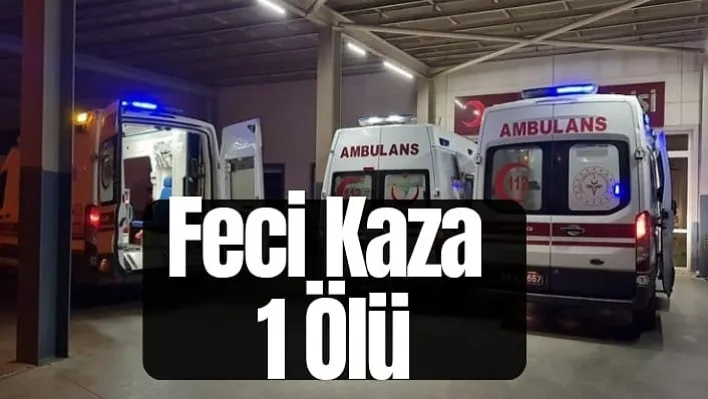 Feci Kaza: 1 Ölü