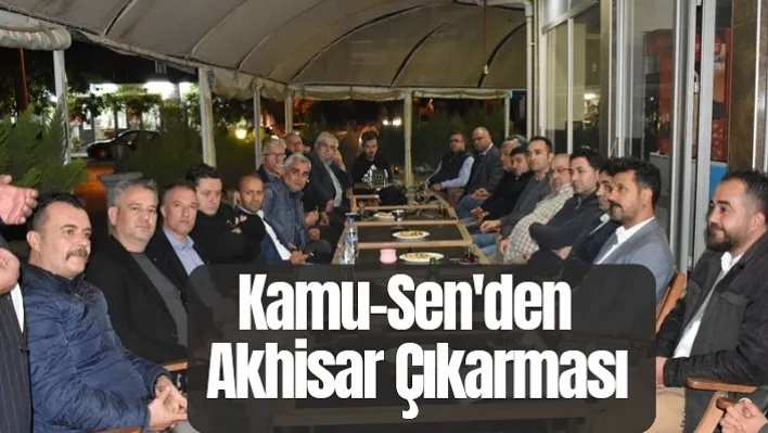 Kamu-Sen'den  Akhisar Çıkarması