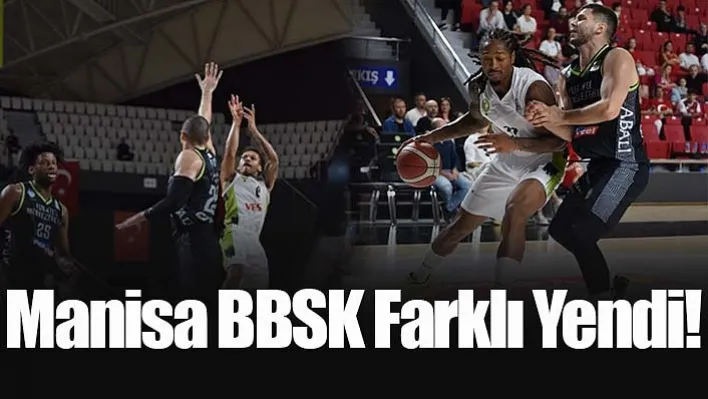 Manisa BBSK Farklı Yendi! 93-76